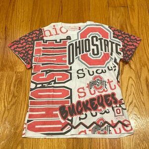 Mitchell & Ness Ohio State Buckeyes Jumbotron 2.0 Sublimated T-Shirt Men’s Small